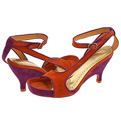 Irregular Choice - Saucy Vixen (Purple/Rust Kid Suede) - Footwear