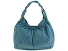 Lucky Brand - The Twist - LG Leather Hobo (Blue Tapestry) - Bags and Luggage