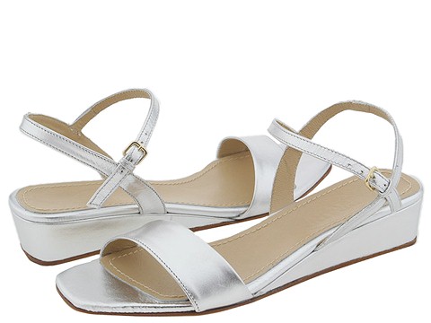 Prari - Bertha (Silver Leather) - Footwear