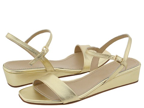 Prari - Bertha (Gold Leather) - Footwear