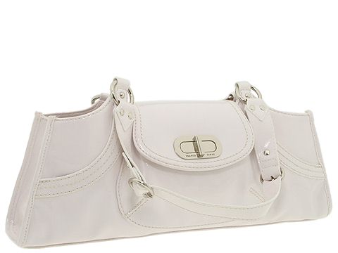 Franco Sarto - Turnstyle East/West Satchel (White) - Bags and Luggage