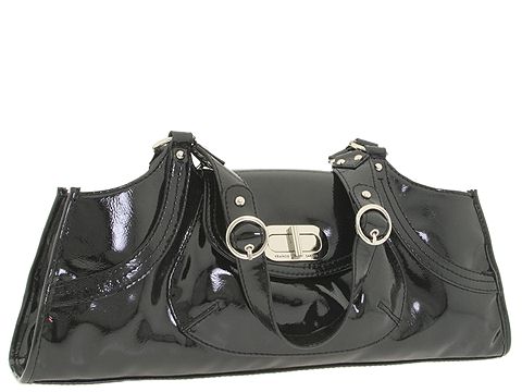 Franco Sarto - Turnstyle East/West Satchel (Black) - Bags and Luggage
