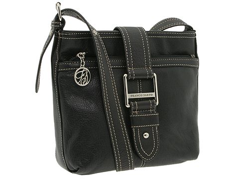 Franco Sarto - Sydney Cross Body (Black) - Bags and Luggage