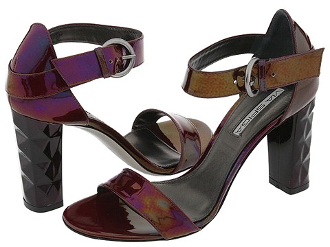 Via Spiga - Zory (Wine Petrol Patent) - Footwear