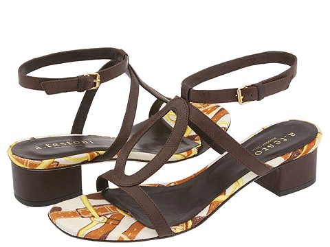 A. Testoni - Sandal (Dark Brown) - Footwear
