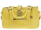 Buy discounted DKNY Handbags - Antique Calf With Studs Shopper (Yellow) - Accessories online.