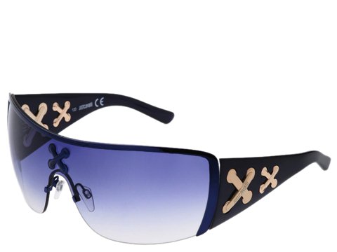 Just Cavalli JC141S Shiny Blue/Shiny Rose Gold Crosses/Gradient Mask - Eyewear
