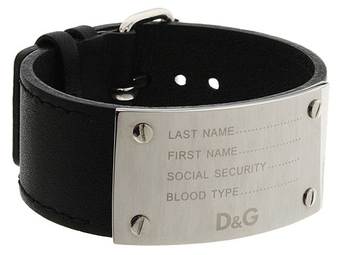 D&G Dolce & Gabbana - DJ0715 (Black) - Jewelry