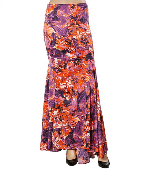Just Cavalli Floral Skirt Floral Print - Apparel