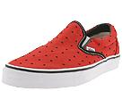 Vans - Classic Slip-On W (Chinese Red/Black Embroidered Dots) - Women's,Vans,Women's:Women's Athletic:Surf and Skate