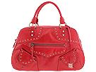 DKNY Handbags - Antique Calf With Studs Bowler (Rose) - Accessories,DKNY Handbags,Accessories:Handbags:Satchel