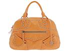 DKNY Handbags - Antique Calf With Studs Bowler (Pale Orange) - Accessories,DKNY Handbags,Accessories:Handbags:Satchel