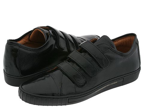 Alessandro Dell'Acqua - 1419 (Black Crinkle Patent) - Footwear