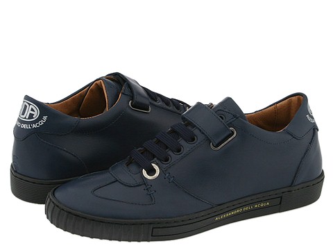 Alessandro Dell'Acqua - 1420 (Blue Leather) - Footwear