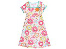 Baby Lulu Kids - Round Flower Lola Dress (Little Kids) (Round Flower) - Apparel
