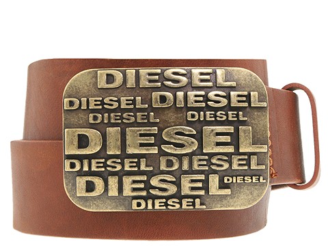 Diesel - Monogramm Belt (Brown) - Accessories