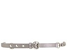 D&G Dolce & Gabbana - DC0798E4185/Flat Strap Belt (Grey) - Accessories