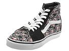 Vans - SK8 Hi W (Black/Formula One Butterfly Skulls) - Women's