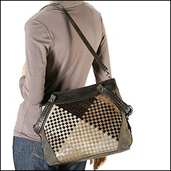 Francesco Biasia - Emy Woven Tote (Fox) - Bags and Luggage