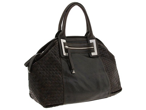 Francesco Biasia - Kimber Large East/West Woven Tote (Morus) - Bags and Luggage