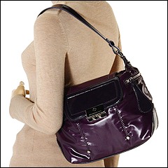 Francesco Biasia - Stefy Single Shoulder (Purple) - Bags and Luggage