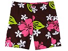 Roxy Kids - Butterfly Kisses Boardshort (Big Kids) (Cocoa Brown) - Apparel