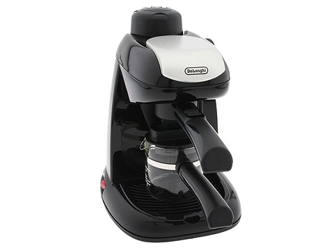 DeLonghi - Espresso/Cappuccino Machine With Swivel Jet Frother (Black) - Home