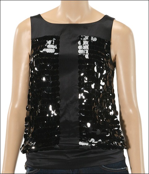 Just Cavalli - SO77E182500900 Tank (Black) - Apparel