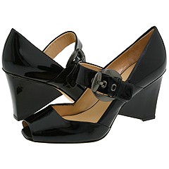 Via Spiga - Caramia2 (Black Tumbled Patent) - Footwear