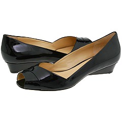 Via Spiga - Elaine2 (Black Tumbled Patent) - Footwear