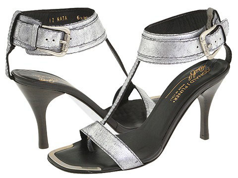 Donald J Pliner - Nata (Silver Antique Metallic) - Footwear