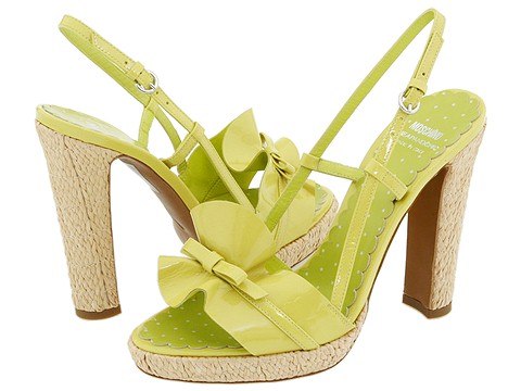 Moschino - CA1603CC1P SF0 (Lime) - Footwear