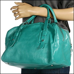 Furla Handbags - Narcisco Bauletto Medio (Laguna - Light Turquoise) - Bags and Luggage