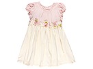 Baby Lulu Kids - Isabella Organic Talia Dress (Infant/Toddler) (White/Pink) - Apparel