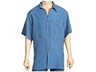Reyn Spooner - Big & Tall Tropical Button Down Shirt (Navy) - Apparel