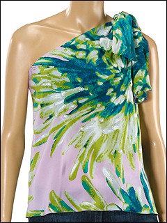 Just Cavalli - TO671848379S635 Top (Green) - Apparel