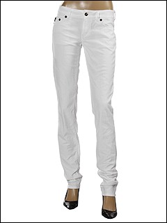 Just Cavalli - TO60VB365510011TF4 Stretch Jeans (White) - Apparel