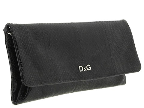 D&G Dolce & Gabbana - Sasha (Black) - Bags and Luggage