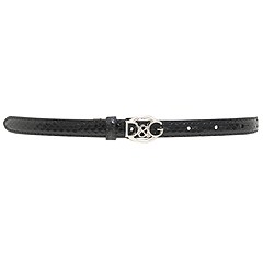 D&G Dolce & Gabbana - Ayers Belt (Black) - Accessories