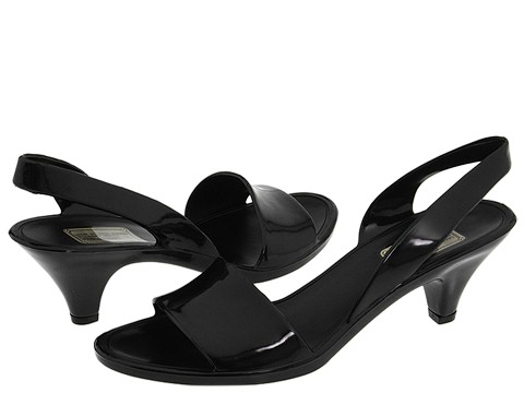 Vegan slingback mid heel sandals | Vegan Shoe Addict