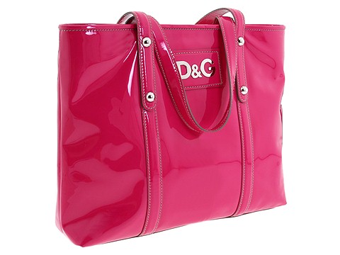 D&G Dolce & Gabbana - Estelle Tote (Pink) - Bags and Luggage