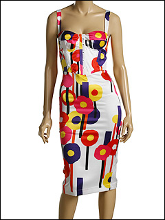 Just Cavalli - Lollipop Satin Dress (S001) - Apparel