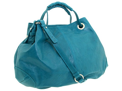 Francesco Biasia - Allison - Medium Double Handleshoulder Bag (Evergreen (Turquoise)) - Bags and Luggage