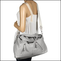 Furla Handbags - Elisabeth Zipper Shopper Media (Grey) - Bags and Luggage