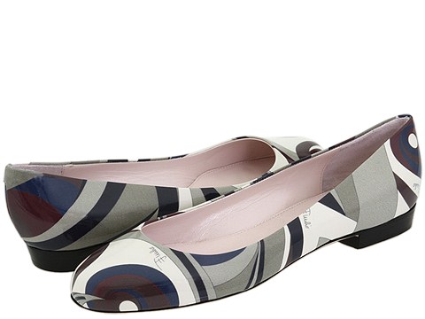 Emilio Pucci - 794188 (Chocolate Mindanao Print) - Footwear