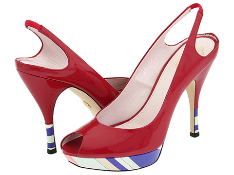 Emilio Pucci - 794931 (Cherry Patent) - Footwear