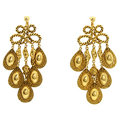 Cleo Tassel Clip-On Earrings by Rachel Leigh at Zappos.com
