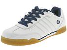 Gravis - Kingpin SS05 (White/Navy) - Men's,Gravis,Men's:Men's Athletic:Skate Shoes