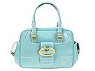 MAXX New York Handbags - Oval Buckle Medium Satchel (Ocean) - Accessories,MAXX New York Handbags,Accessories:Handbags:Satchel