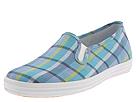 Keds Kids - Champion Slip-on Canvas (Youth) (Navy Plaid) - Kids,Keds Kids,Kids:Girls Collection:Youth Girls Collection:Youth Girls Athletic:Athletic - Canvas